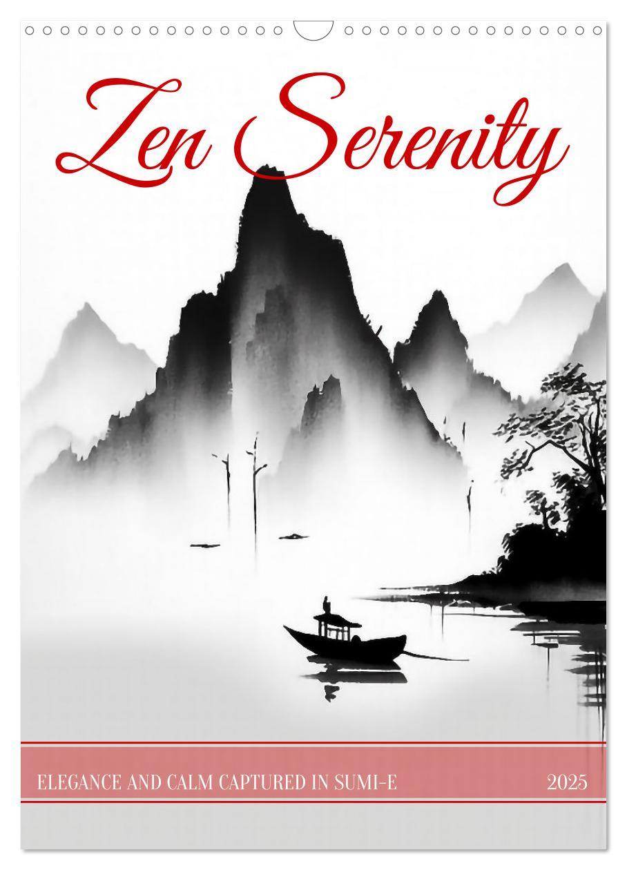 Cover: 9781325978571 | Zen Serenity (Wall Calendar 2025 DIN A3 portrait), CALVENDO 12...