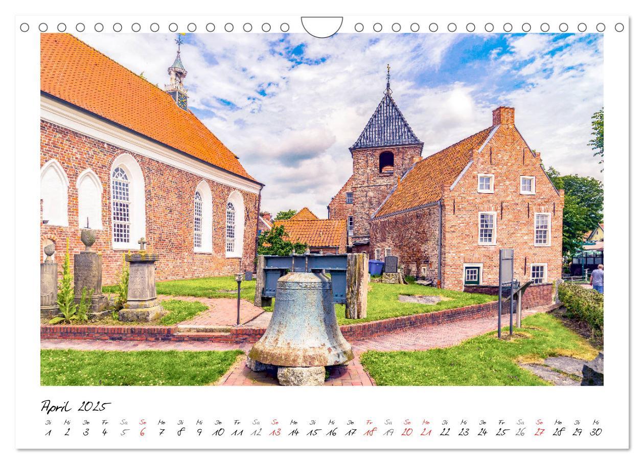 Bild: 9783435490721 | Fischerdorf Greetsiel (Wandkalender 2025 DIN A4 quer), CALVENDO...