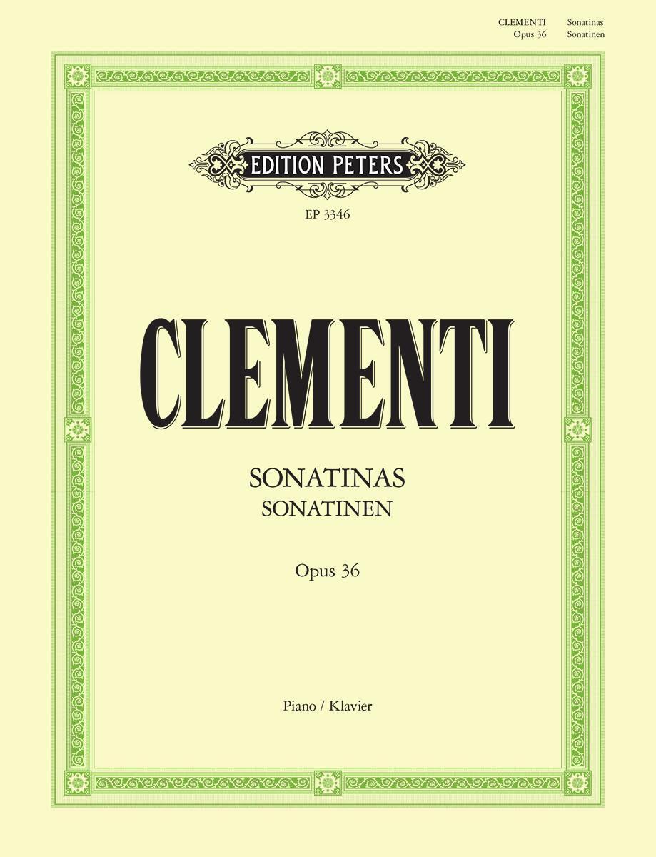 Cover: 9790014015770 | Sonatinen für Klavier op. 36 | Muzio Clementi | Broschüre | Geheftet