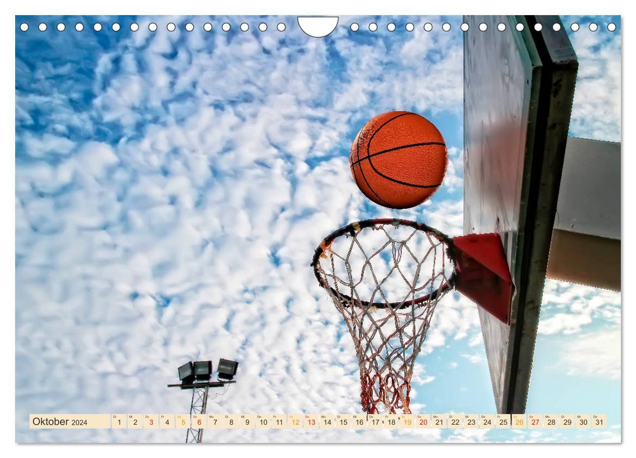 Bild: 9783675753181 | Basketball - so cool (Wandkalender 2024 DIN A4 quer), CALVENDO...