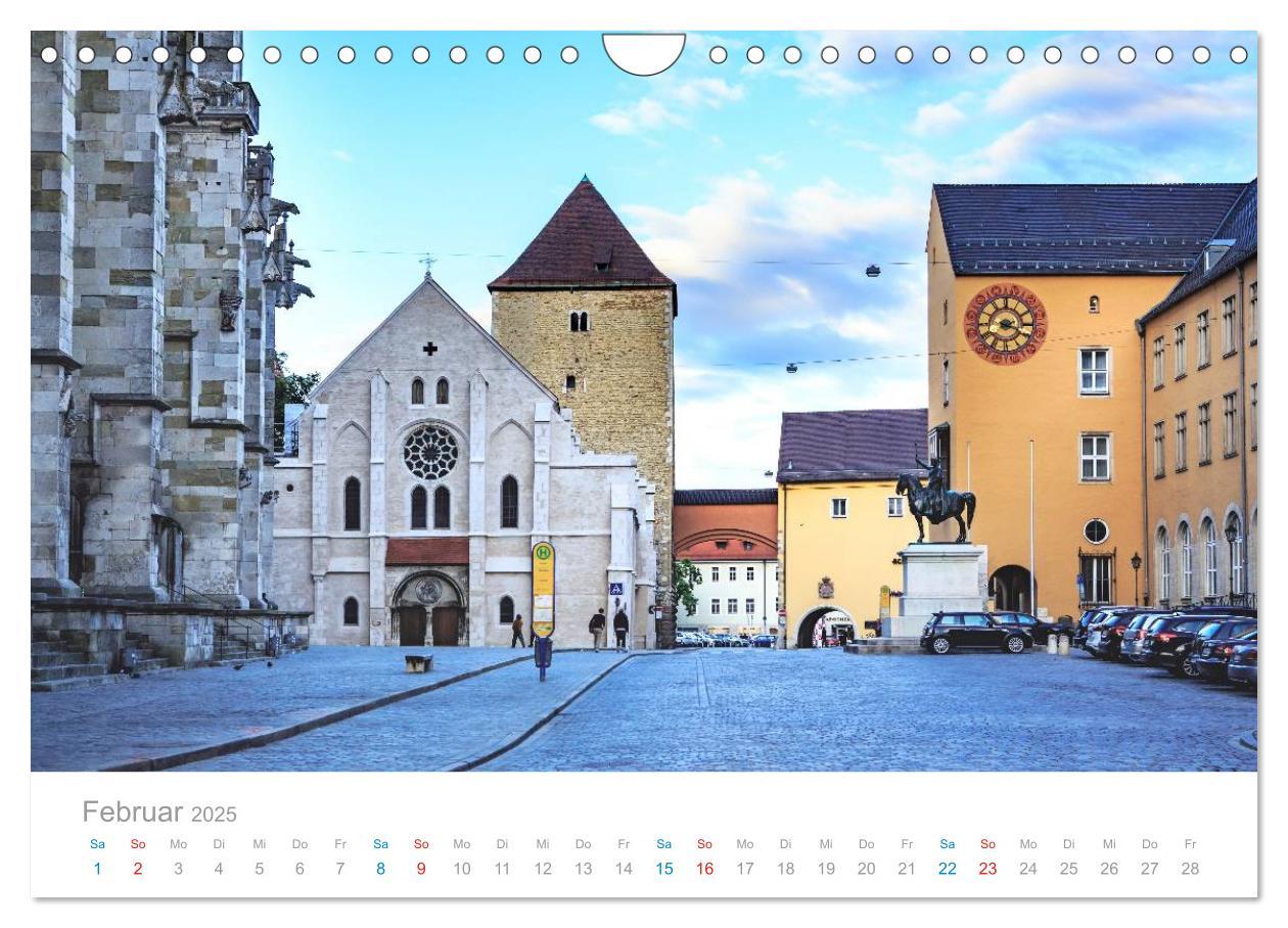 Bild: 9783435478804 | Regensburg - Welterbestadt an der Donau (Wandkalender 2025 DIN A4...