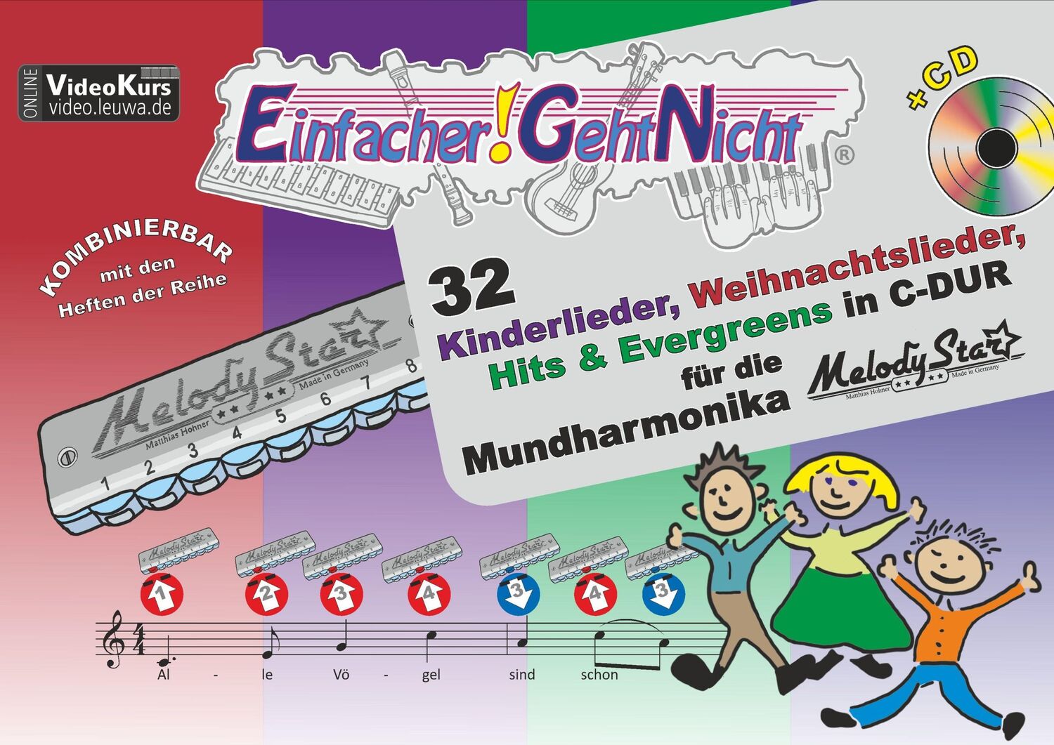 Cover: 9783940533531 | Einfacher!-Geht-Nicht: 32 Kinderlieder, Weihnachtslieder, Hits &amp;...