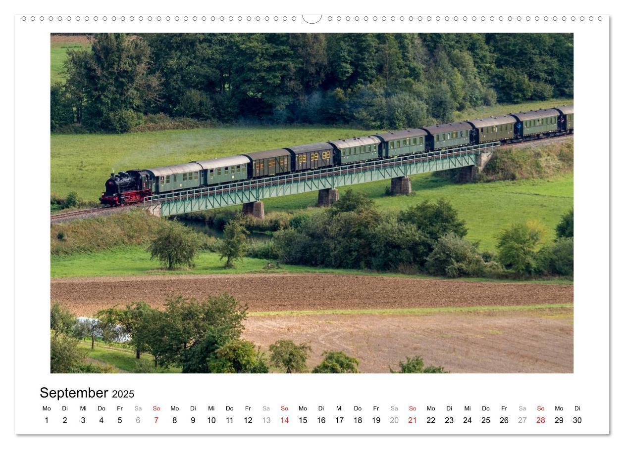 Bild: 9783435560271 | Mit der Eisenbahn in die Fränkische Schweiz (Wandkalender 2025 DIN...