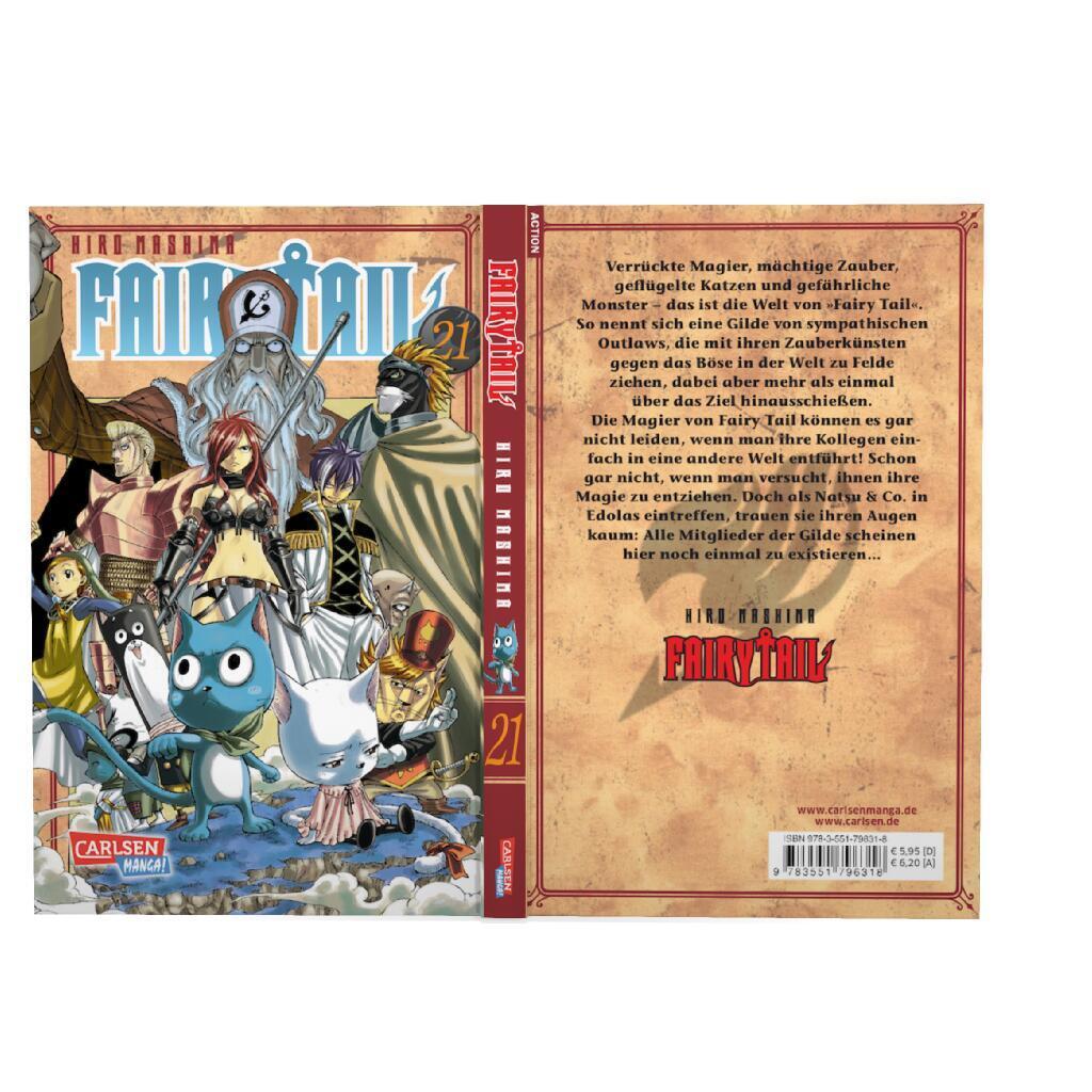 Bild: 9783551796318 | Fairy Tail 21 | Hiro Mashima | Taschenbuch | Fairy Tail | 192 S.