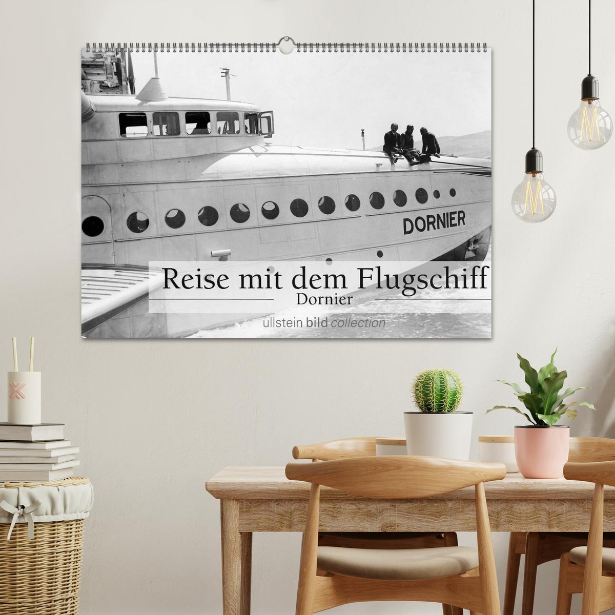 Bild: 9783435446681 | Reise mit dem Flugschiff - Dornier (Wandkalender 2025 DIN A2 quer),...