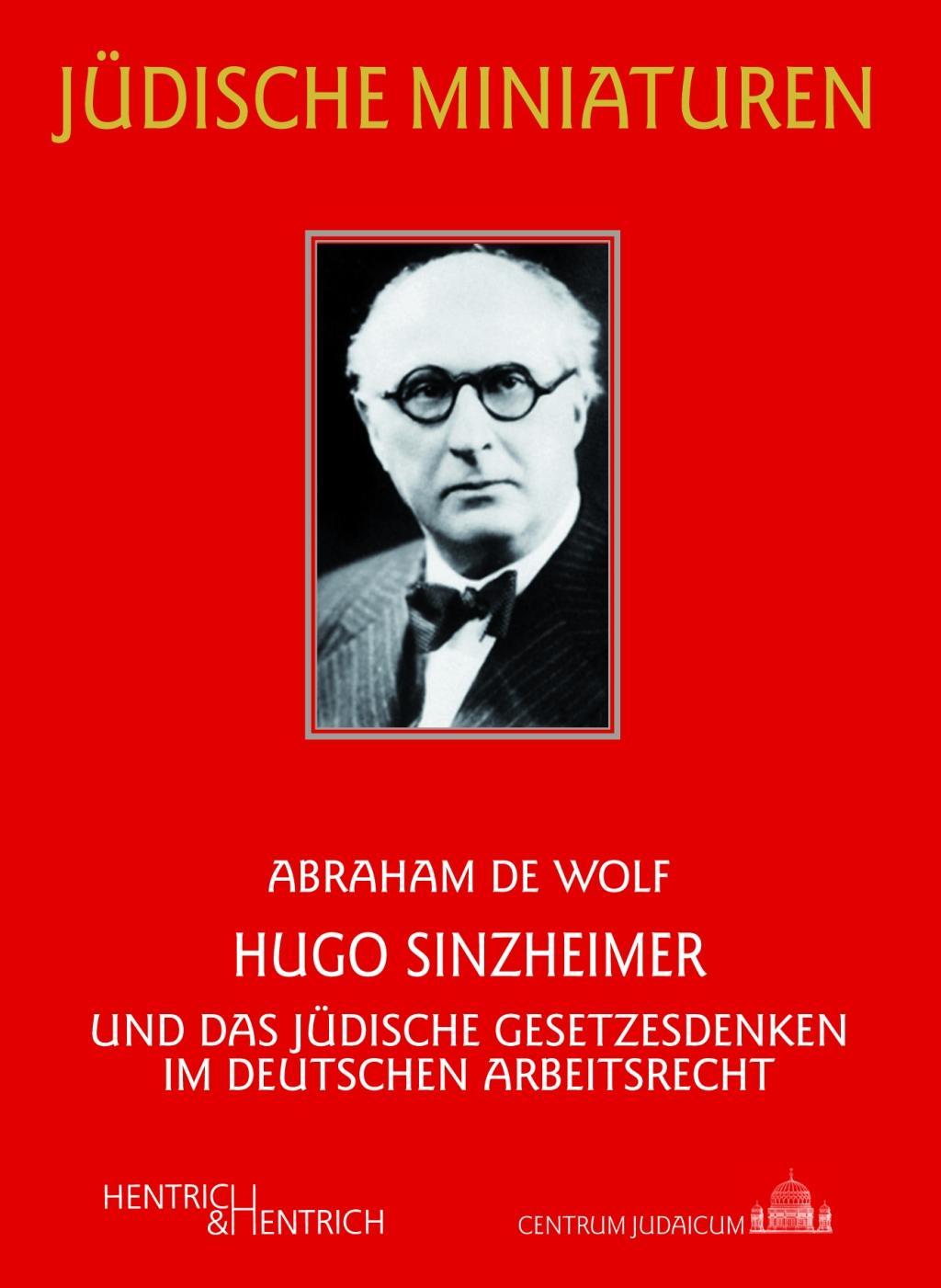 Cover: 9783955650674 | Hugo Sinzheimer | Abraham de Wolf | Taschenbuch | 76 S. | Deutsch