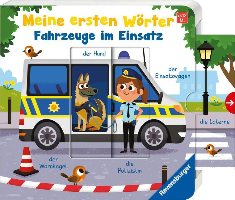 Bild: 9783473417728 | Meine ersten Wörter: Fahrzeuge im Einsatz - Sprechen lernen mit...