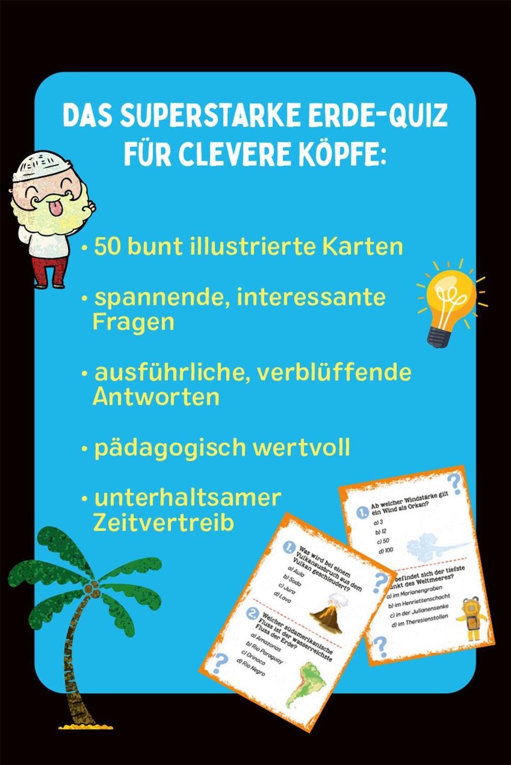 Rückseite: 9783845852331 | Das superstarke Erde-Quiz | Philip Kiefer | Taschenbuch | 51 S. | 2023