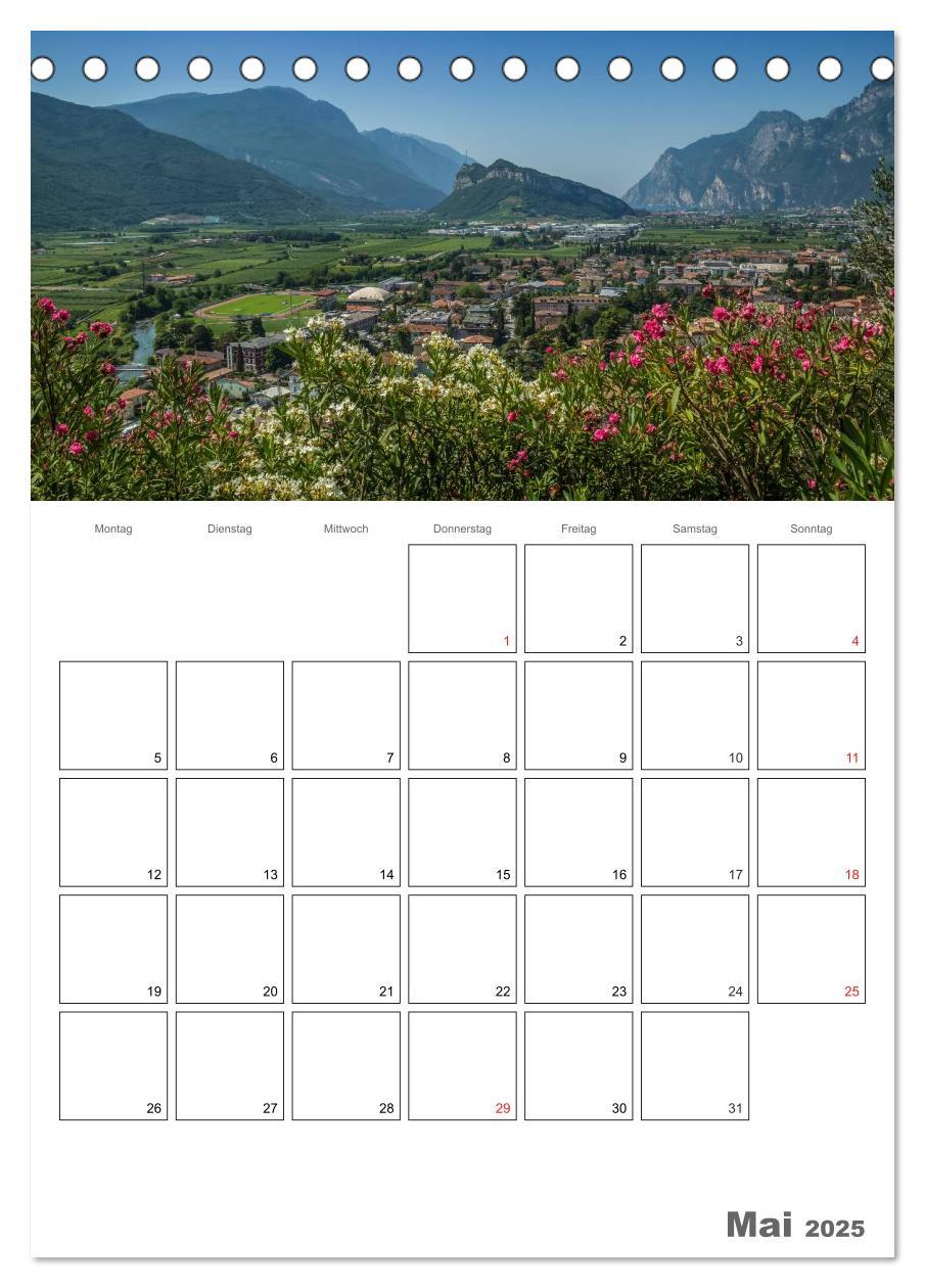 Bild: 9783457025970 | GARDASEE Terminplaner (Tischkalender 2025 DIN A5 hoch), CALVENDO...