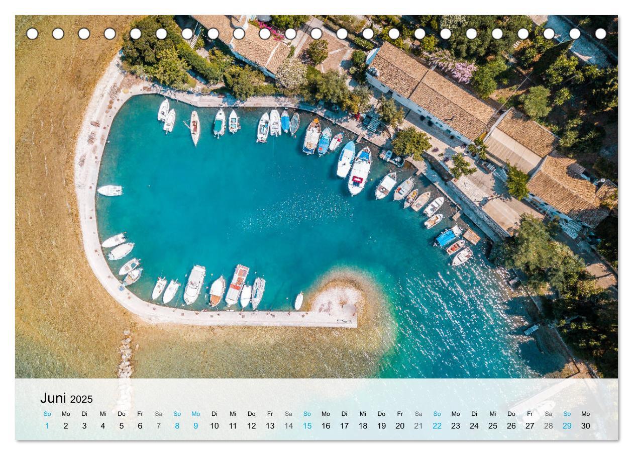 Bild: 9783435108336 | Insel Korfu - Trauminsel im Ionischen Meer (Tischkalender 2025 DIN...