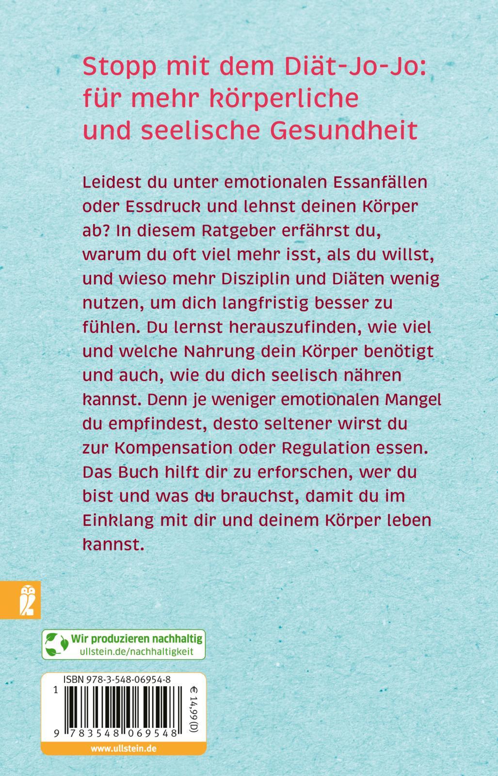 Rückseite: 9783548069548 | Essanfälle ade | Olivia Helmer-Wollinger | Taschenbuch | 336 S. | 2025