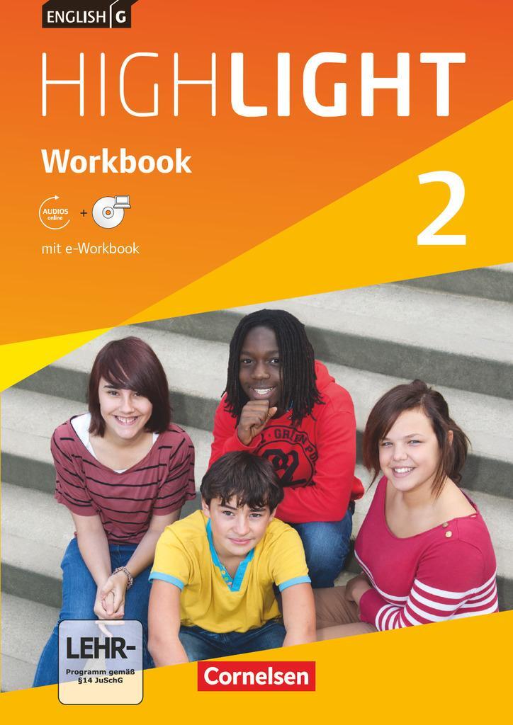 Cover: 9783060332793 | English G Highlight 02: 6. Schuljahr. Workbook mit CD-ROM...