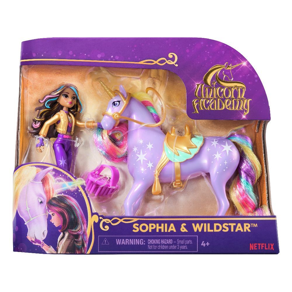 Bild: 778988461877 | UCA Small Doll &amp; Unicorn Sophia &amp; Wildst | In Karton | 46187 | Deutsch