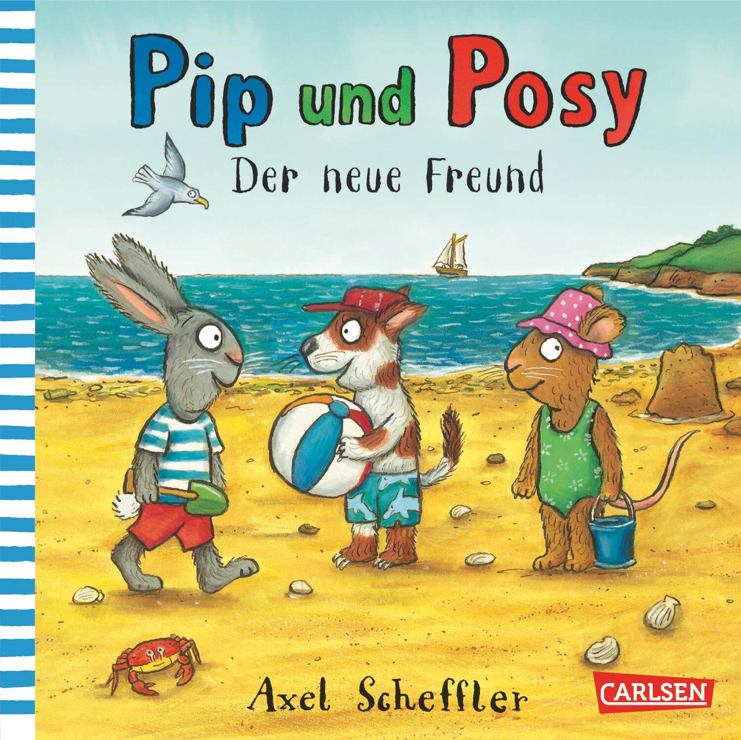 Cover: 9783551518606 | Pip und Posy: Der neue Freund | Axel Scheffler | Buch | Pip und Posy