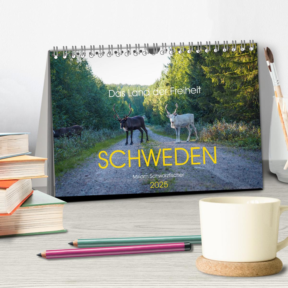 Bild: 9783383927546 | Das Land der Freiheit Schweden (Tischkalender 2025 DIN A5 quer),...