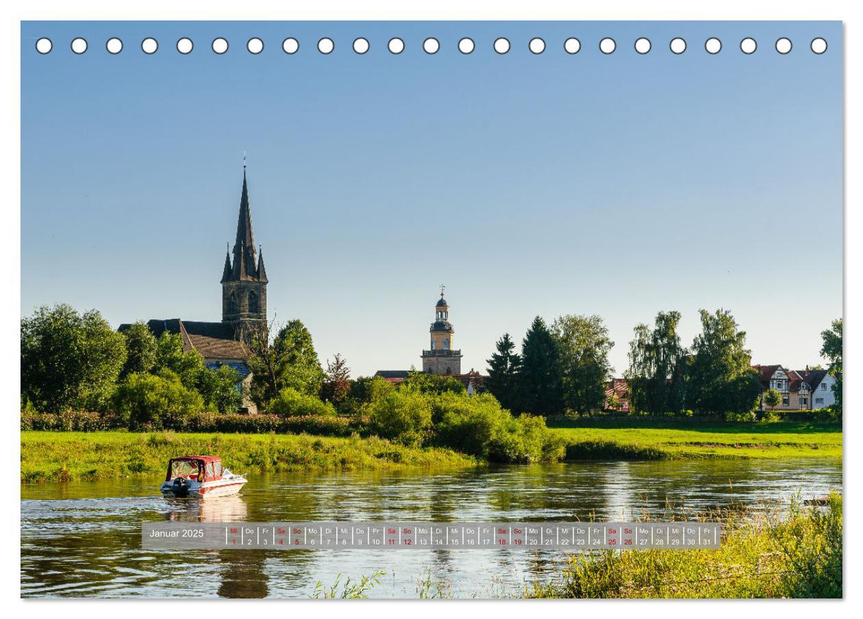 Bild: 9783383977237 | Ein Blick auf Rinteln (Tischkalender 2025 DIN A5 quer), CALVENDO...