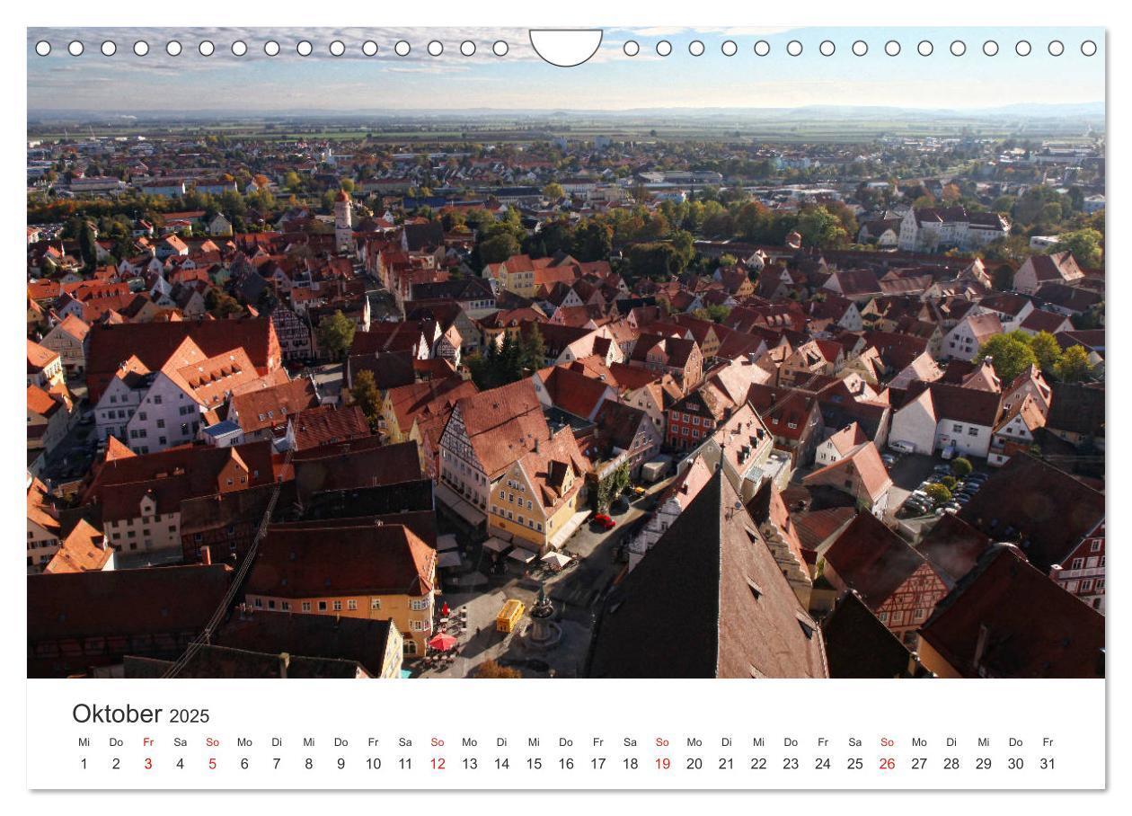 Bild: 9783435429899 | Stadtbummel im schönen Nördlingen (Wandkalender 2025 DIN A4 quer),...