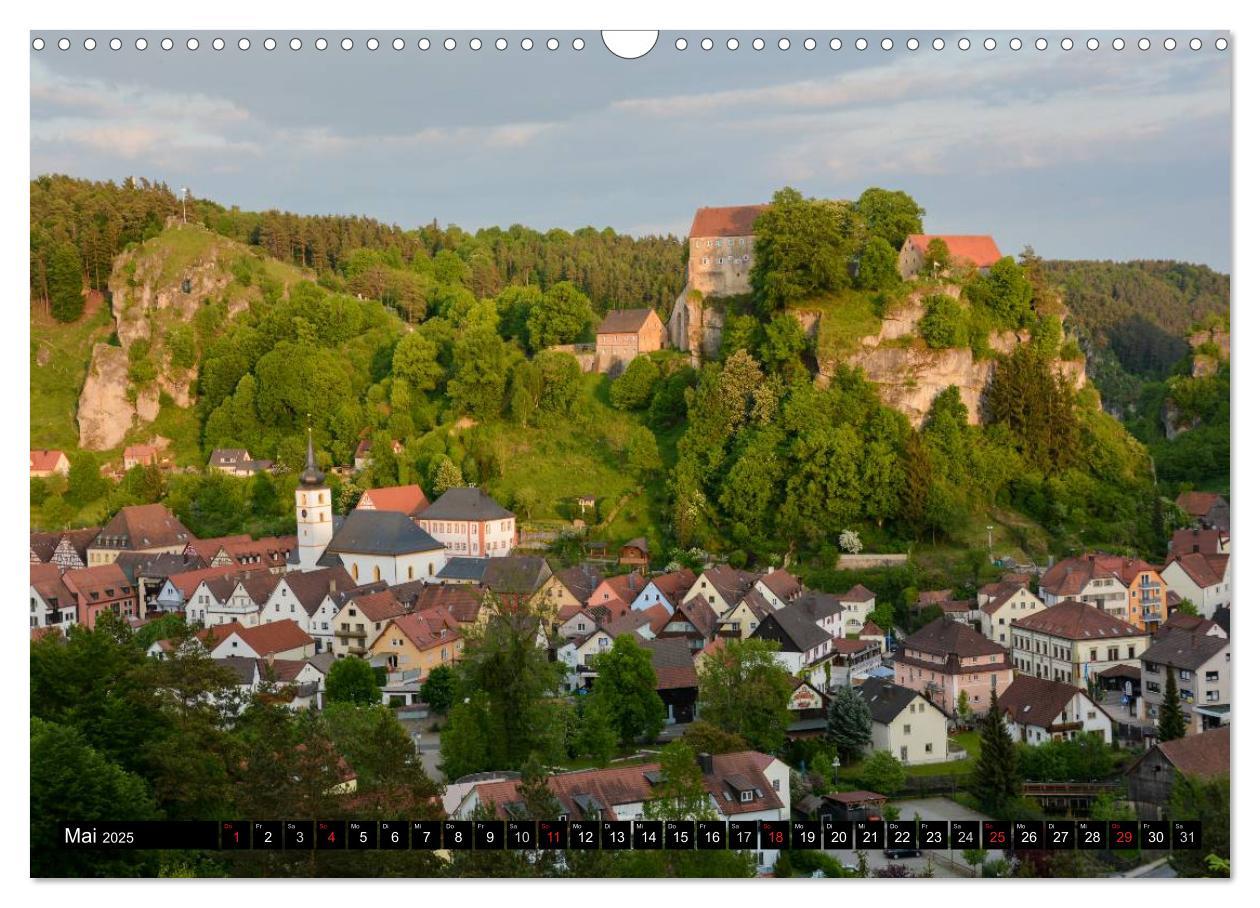 Bild: 9783435607181 | Unterwegs auf der fränkischen Burgenstraße (Wandkalender 2025 DIN...