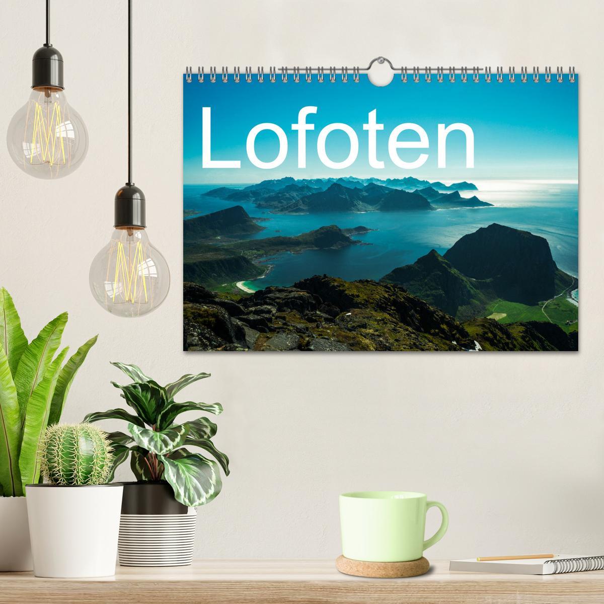 Bild: 9783435009701 | Lofoten (Wandkalender 2025 DIN A4 quer), CALVENDO Monatskalender