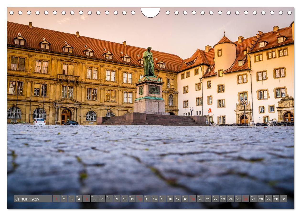 Bild: 9783435147373 | Historisches Stuttgart 2025 (Wandkalender 2025 DIN A4 quer),...