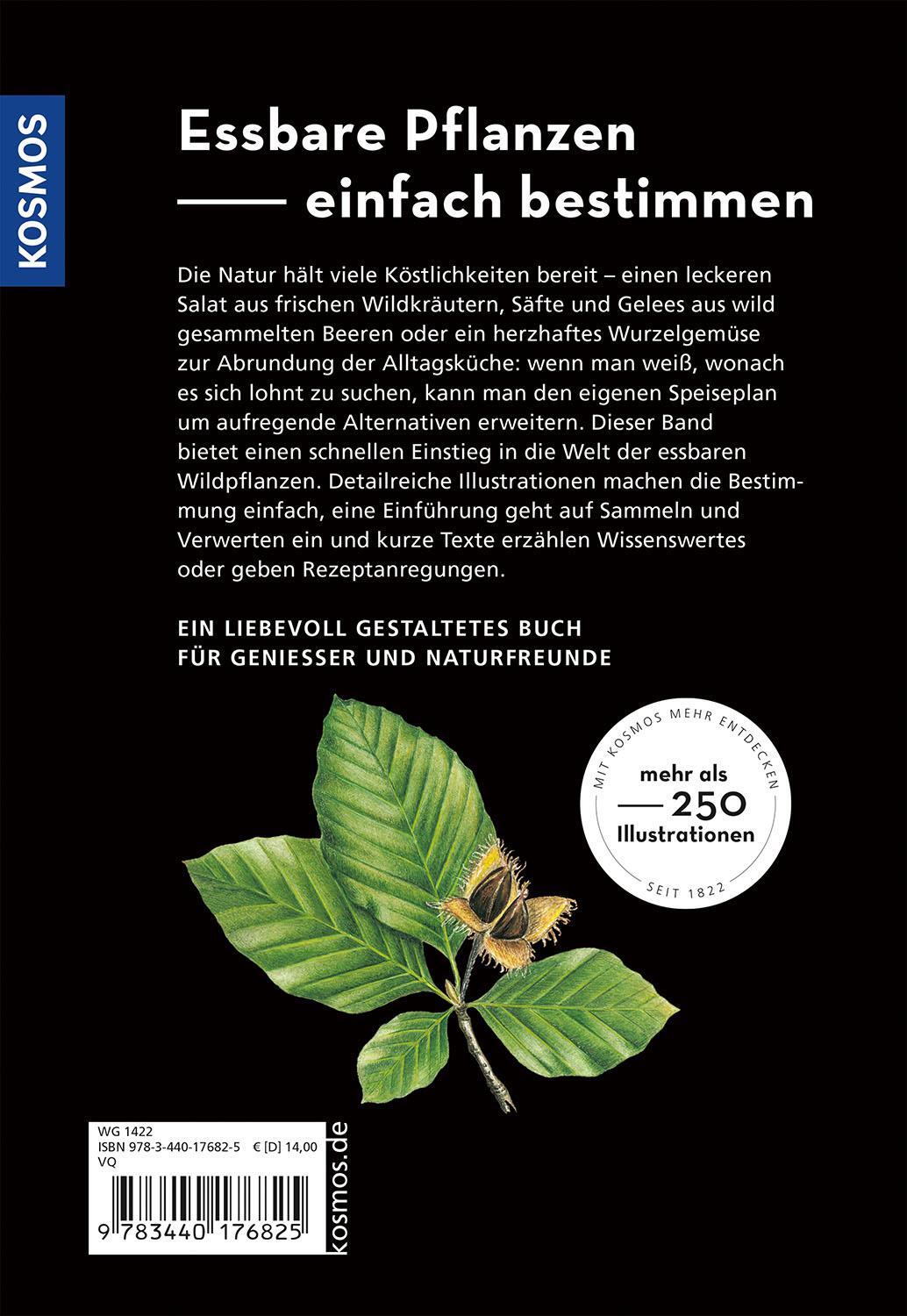 Rückseite: 9783440176825 | Einfach Essbar | 100 wilde Arten leicht erkennen | Holger Haag | Buch