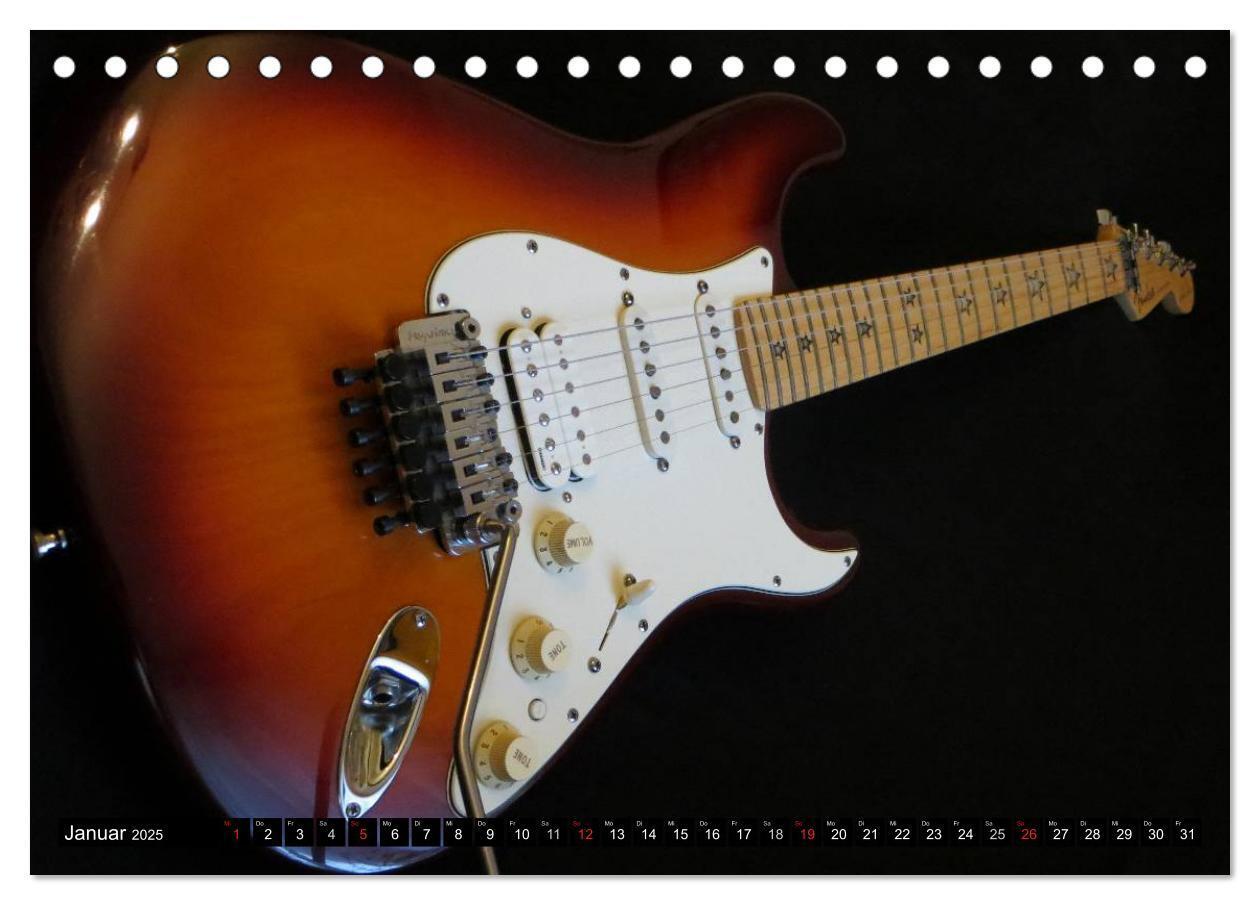 Bild: 9783435737017 | KULT GITARRE - Richie Sambora Stratocaster (Tischkalender 2025 DIN...