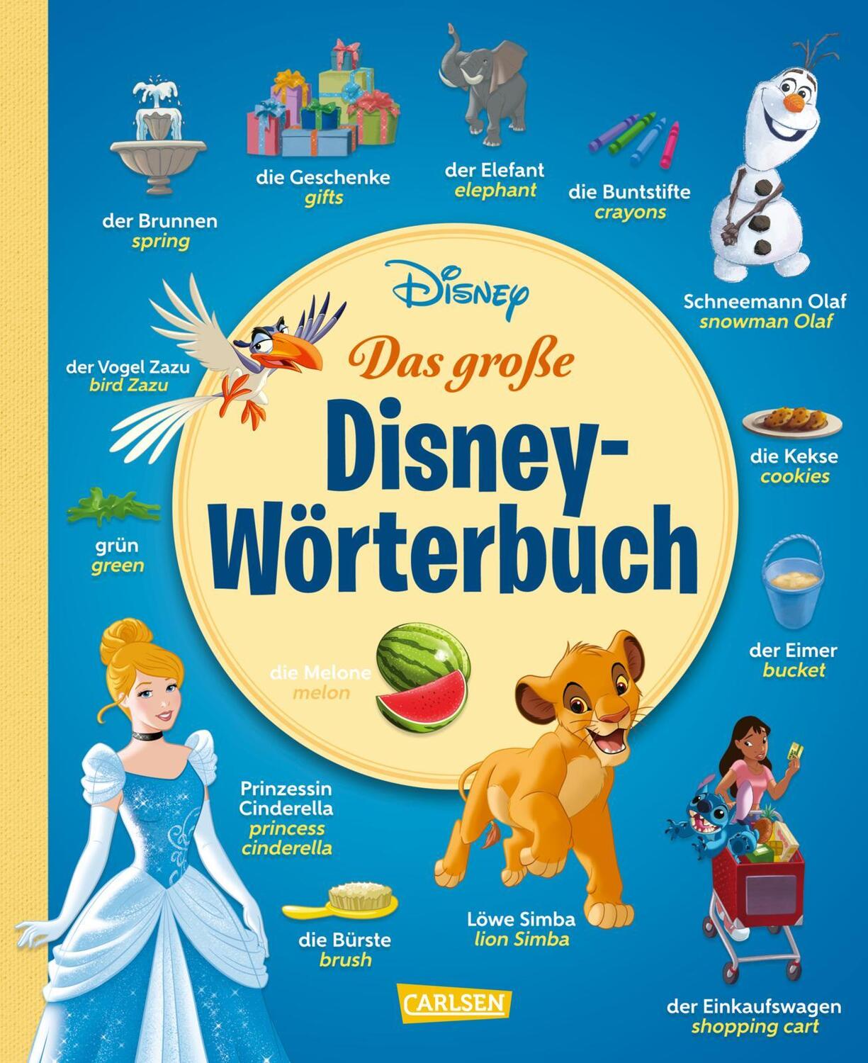 Cover: 9783551281036 | Disney: Das große Disney-Wörterbuch | Walt Disney | Buch | 144 S.