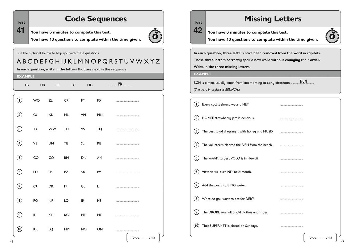 Bild: 9781844199129 | 11+ Verbal Reasoning Quick Practice Tests Age 9-10 (Year 5) | 11+