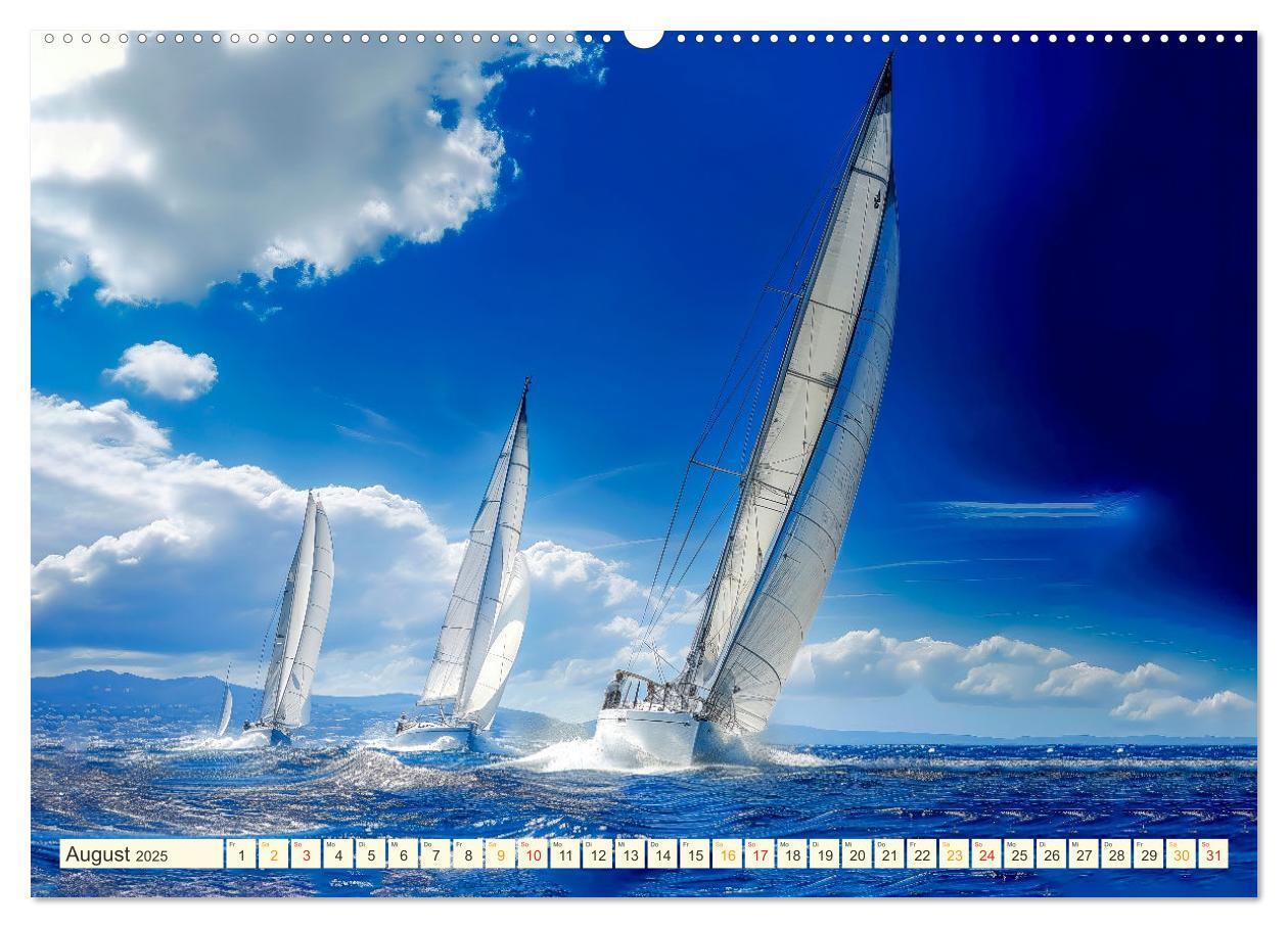 Bild: 9783383779657 | Segeln - schöne Momente (hochwertiger Premium Wandkalender 2025 DIN...