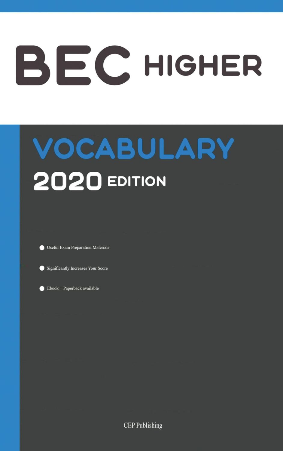 Cover: 9789463983365 | BEC Higher Vocabulary 2020 Edition | CEP Publishing | Taschenbuch