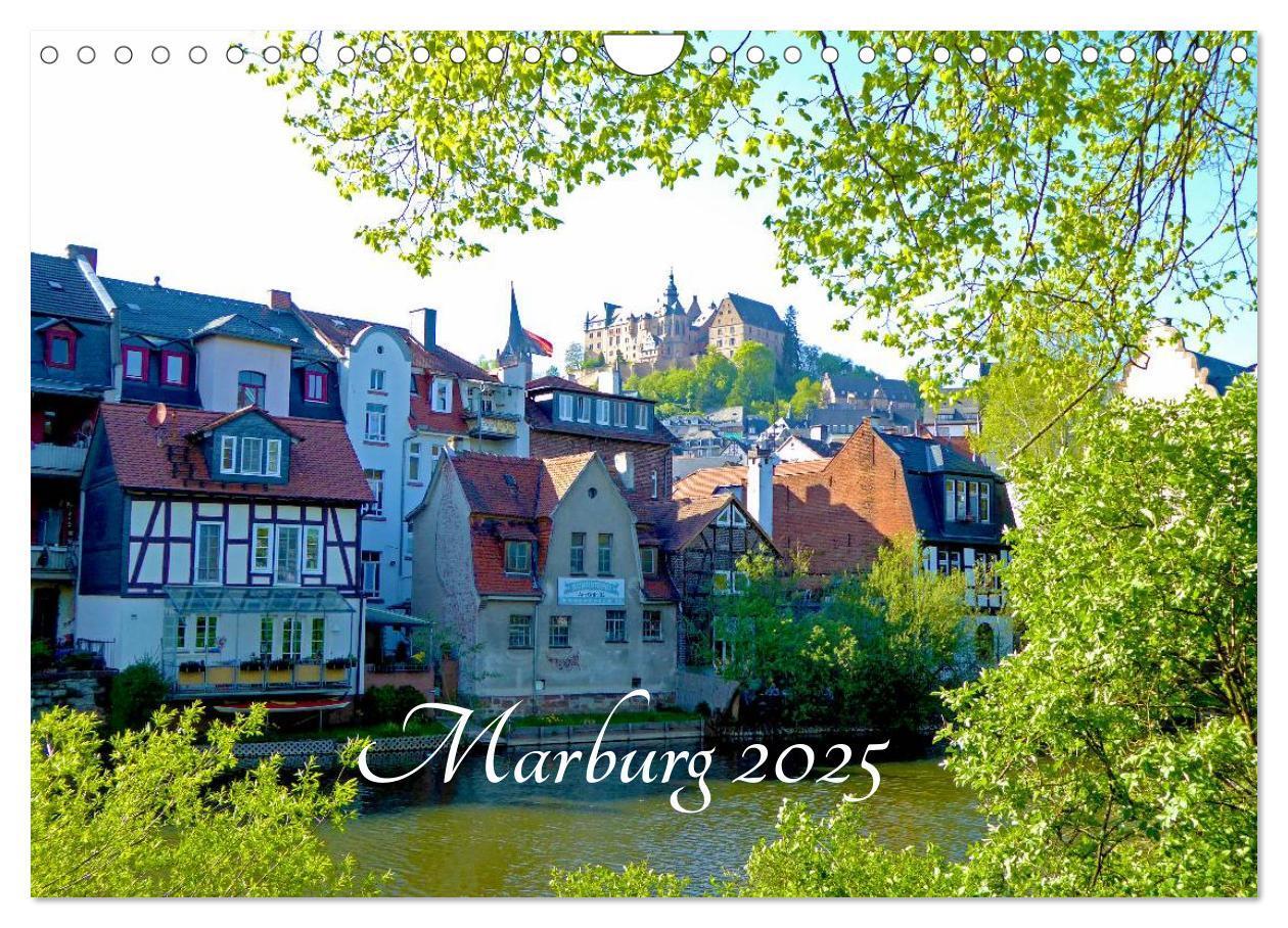 Cover: 9783435483365 | Marburg 2025 (Wandkalender 2025 DIN A4 quer), CALVENDO Monatskalender