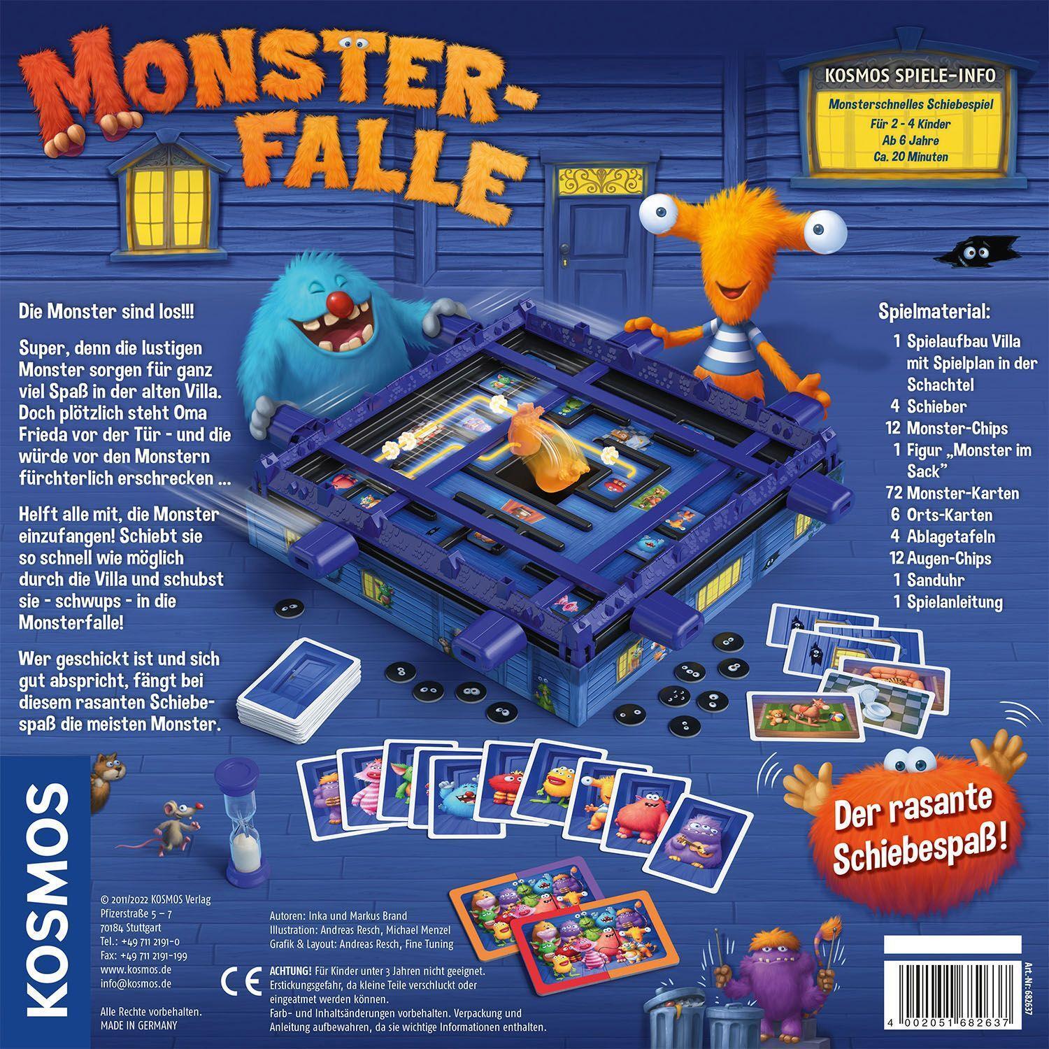 Bild: 4002051682637 | Monsterfalle | Inka Brand (u. a.) | Spiel | Deutsch | 2022 | Kosmos