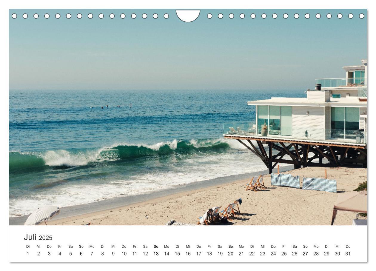 Bild: 9783435009527 | Am Strand von Malibu (Wandkalender 2025 DIN A4 quer), CALVENDO...