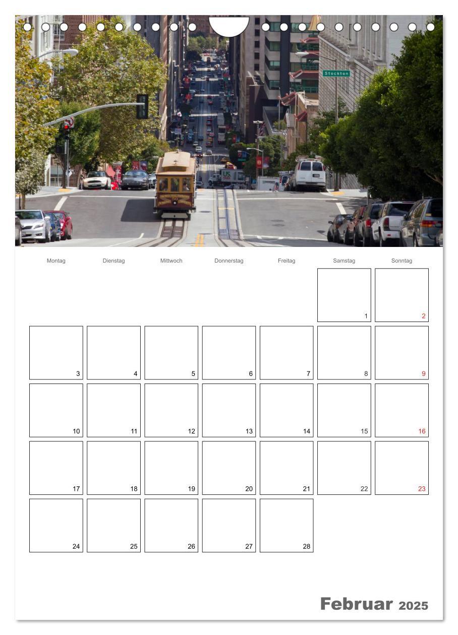 Bild: 9783457029183 | SAN FRANCISCO Terminplaner (Wandkalender 2025 DIN A4 hoch),...