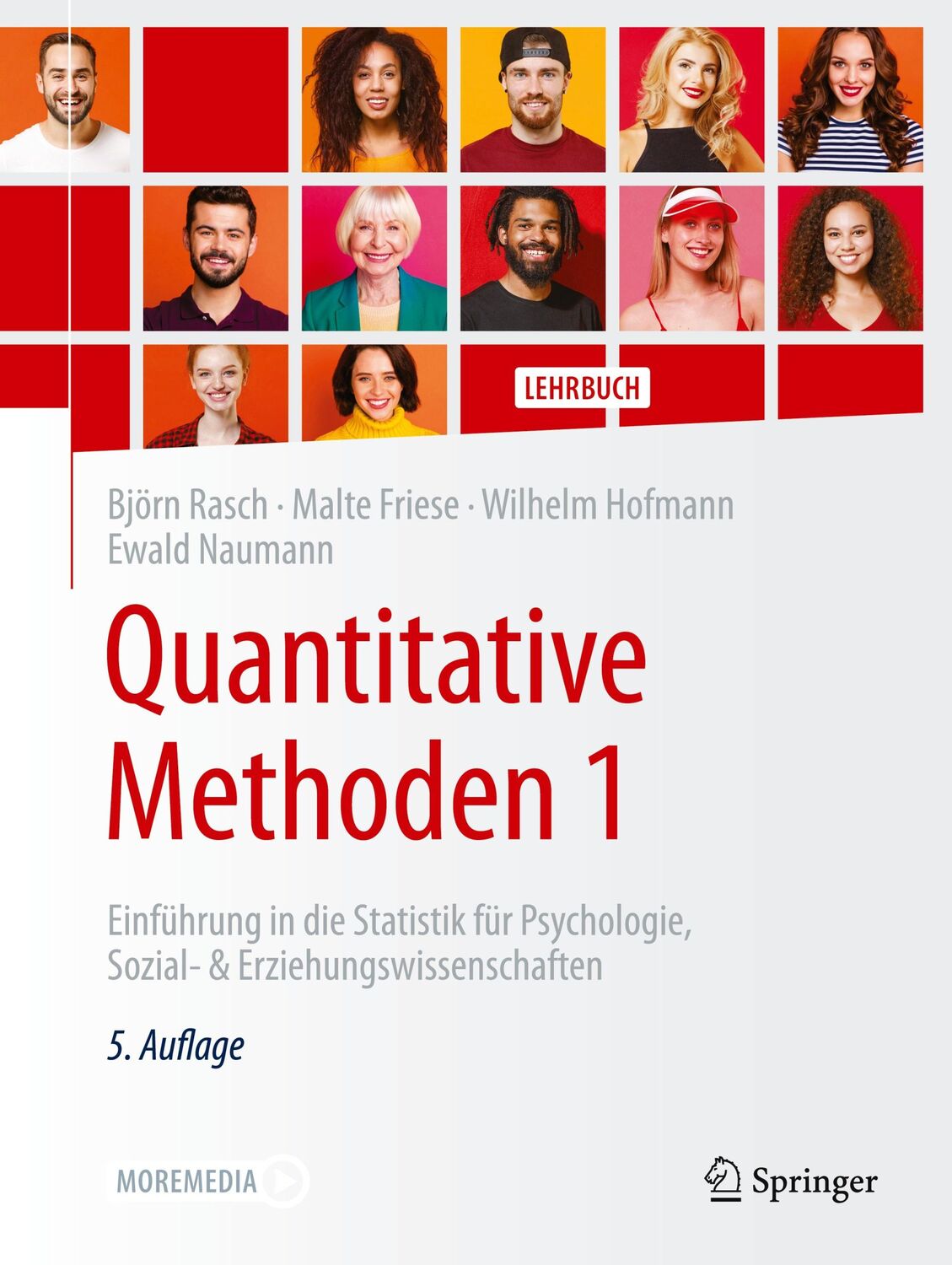 Cover: 9783662632819 | Quantitative Methoden 1 | Björn Rasch (u. a.) | Taschenbuch | XIV