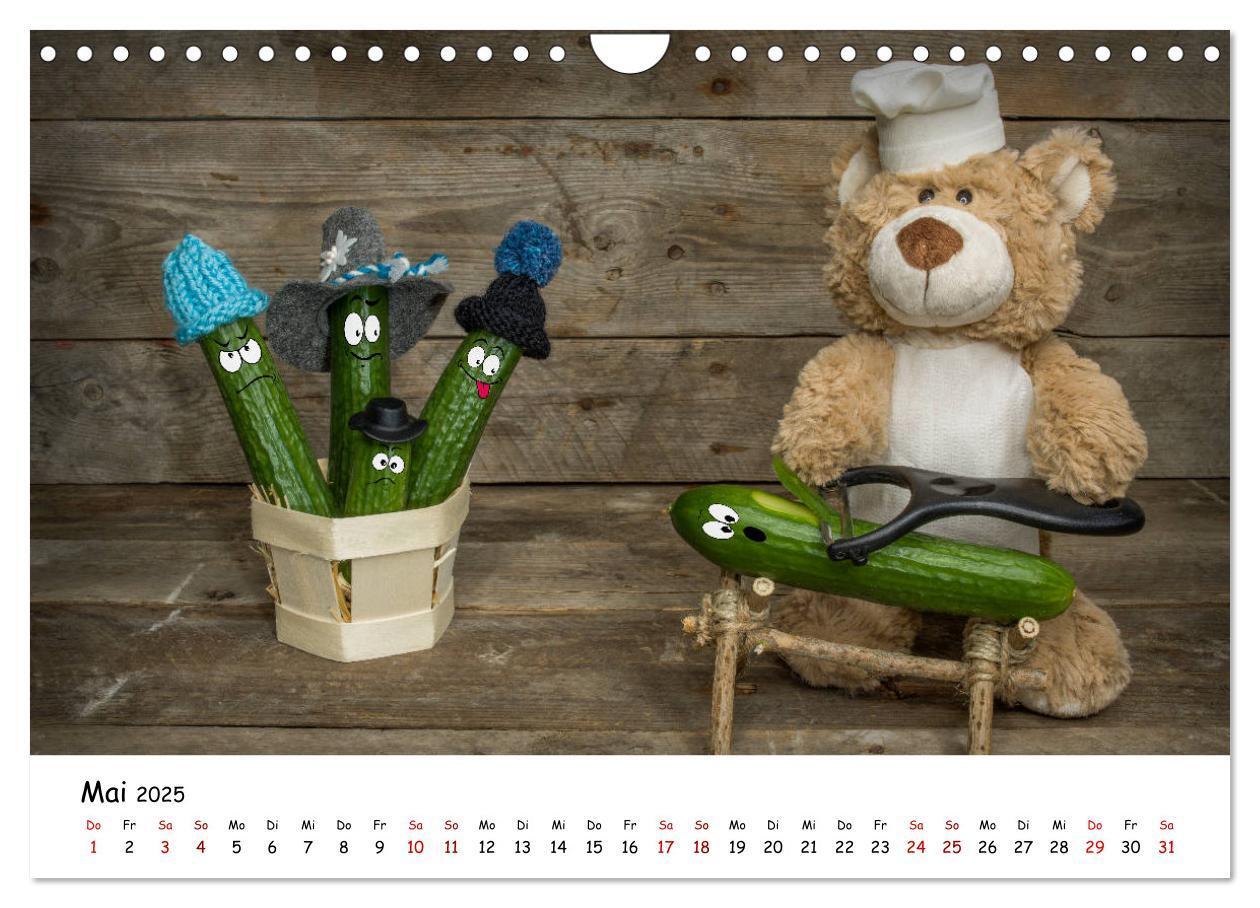 Bild: 9783435254767 | Eddy, der Teddy (Wandkalender 2025 DIN A4 quer), CALVENDO...