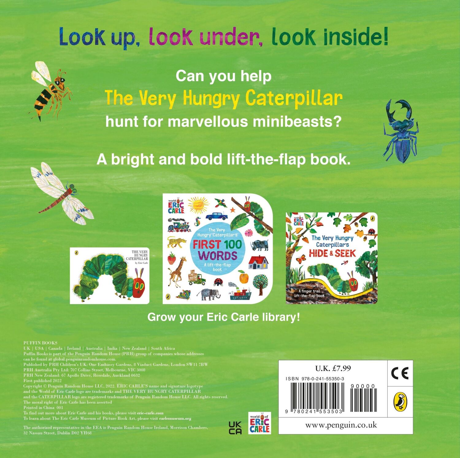 Rückseite: 9780241553503 | The Very Hungry Caterpillar's Bug Hunt | Eric Carle | Buch | 10 S.