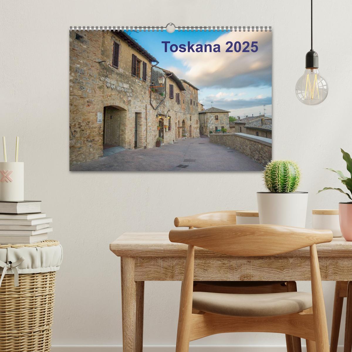 Bild: 9783435565207 | Toskana - 2025 (Wandkalender 2025 DIN A3 quer), CALVENDO...