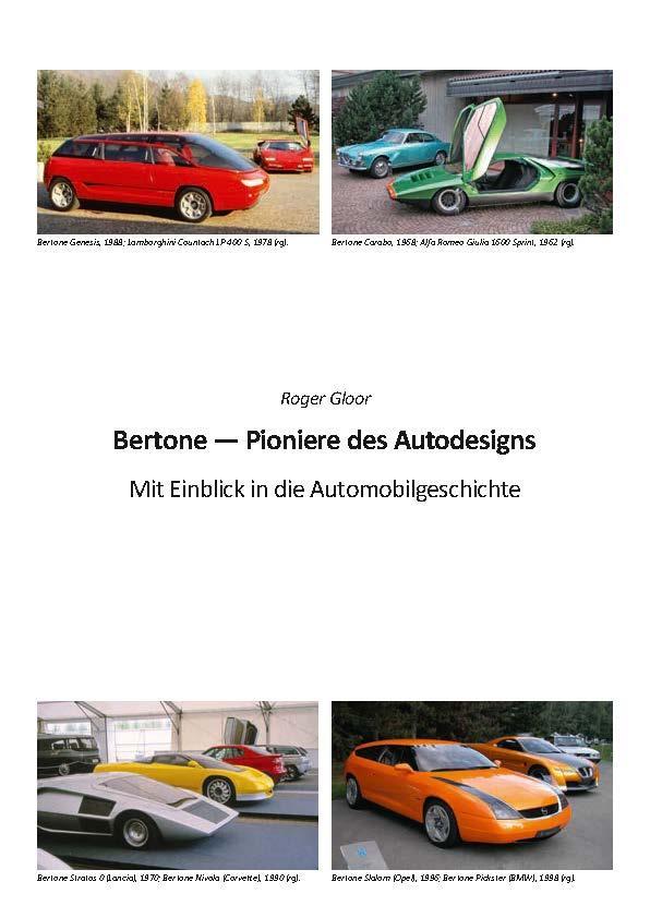 Bild: 9783487086323 | Bertone - Pioniere des Autodesigns | Roger Gloor | Buch | Deutsch