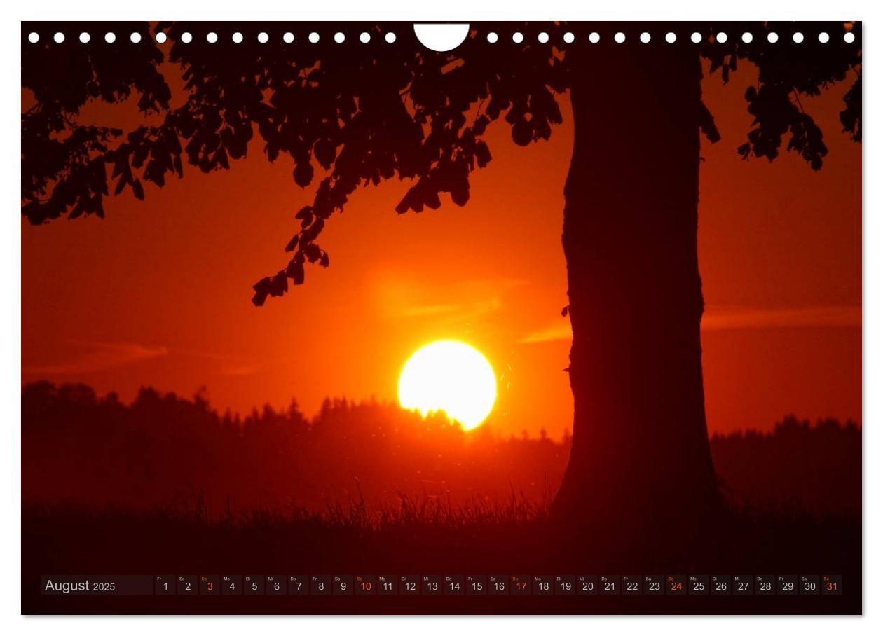 Bild: 9783435750887 | Zauberhafte Abendstimmung (Wandkalender 2025 DIN A4 quer), CALVENDO...