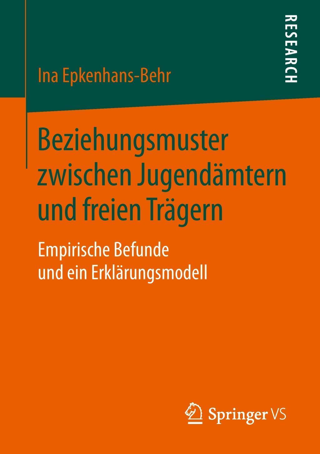 Cover: 9783658106355 | Beziehungsmuster zwischen Jugendämtern und freien Trägern | Buch