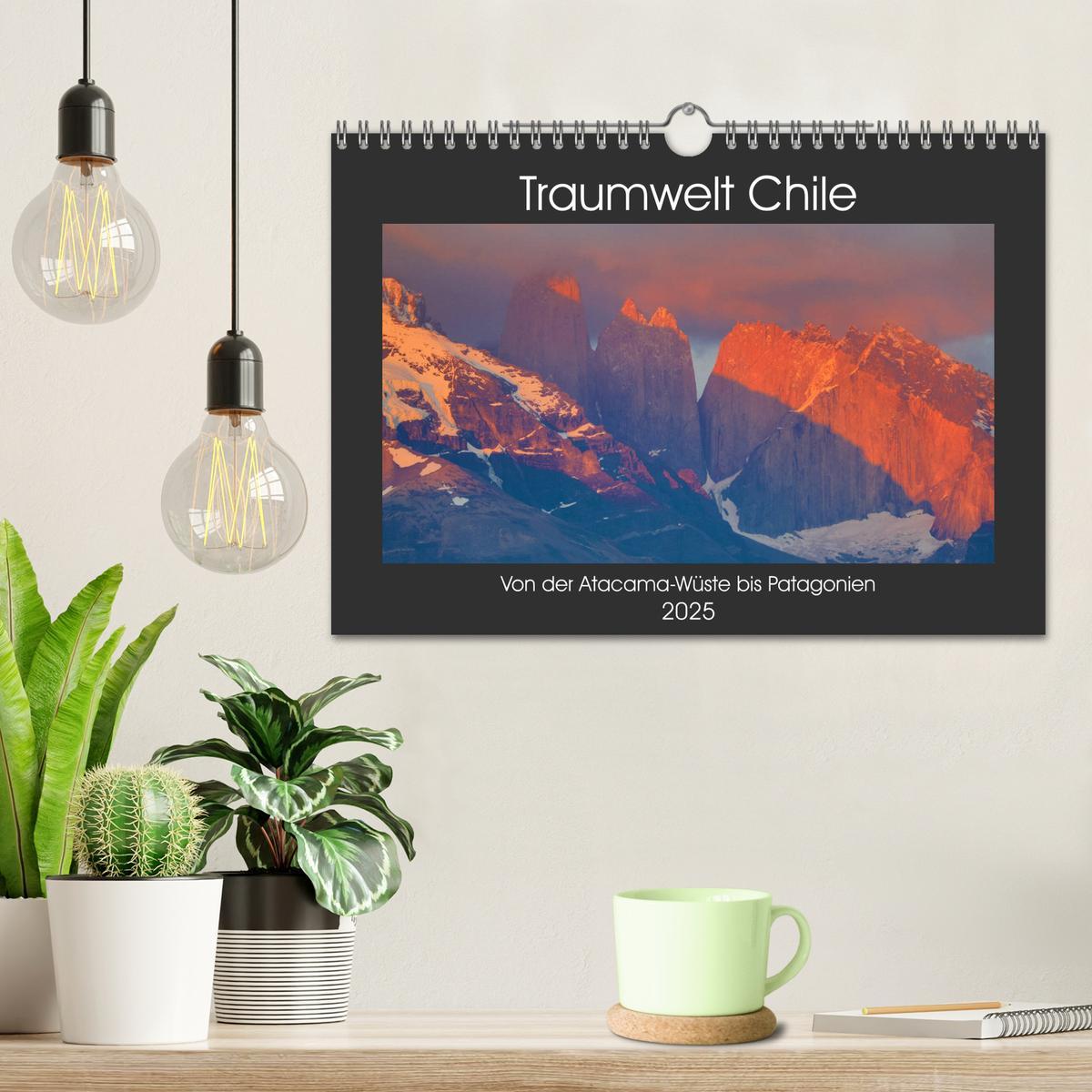 Bild: 9783435220908 | Traumwelt Chile (Wandkalender 2025 DIN A4 quer), CALVENDO...