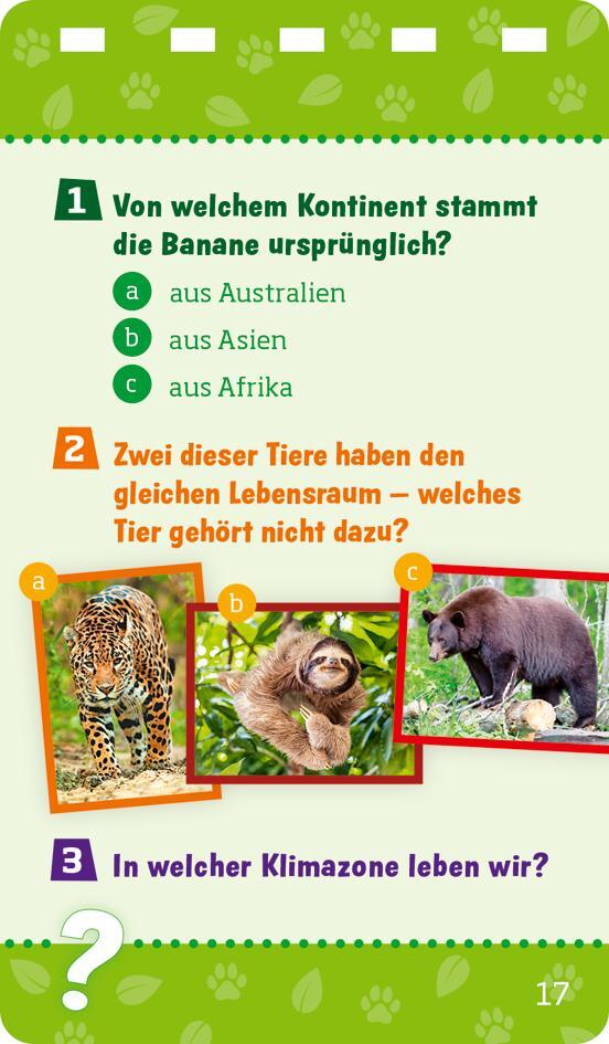 Bild: 9783788677831 | WAS IST WAS Quiz Natur und Tiere | KG | Taschenbuch | 80 S. | Deutsch