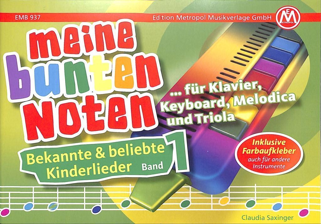 Bild: 9795016393734 | Meine bunten Noten für Klavier, Keyboard, Melodica und Triola | Buch