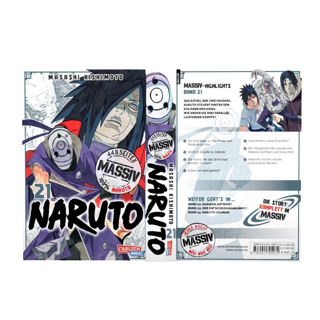 Bild: 9783551795472 | NARUTO Massiv 21 | Masashi Kishimoto | Taschenbuch | NARUTO Massiv