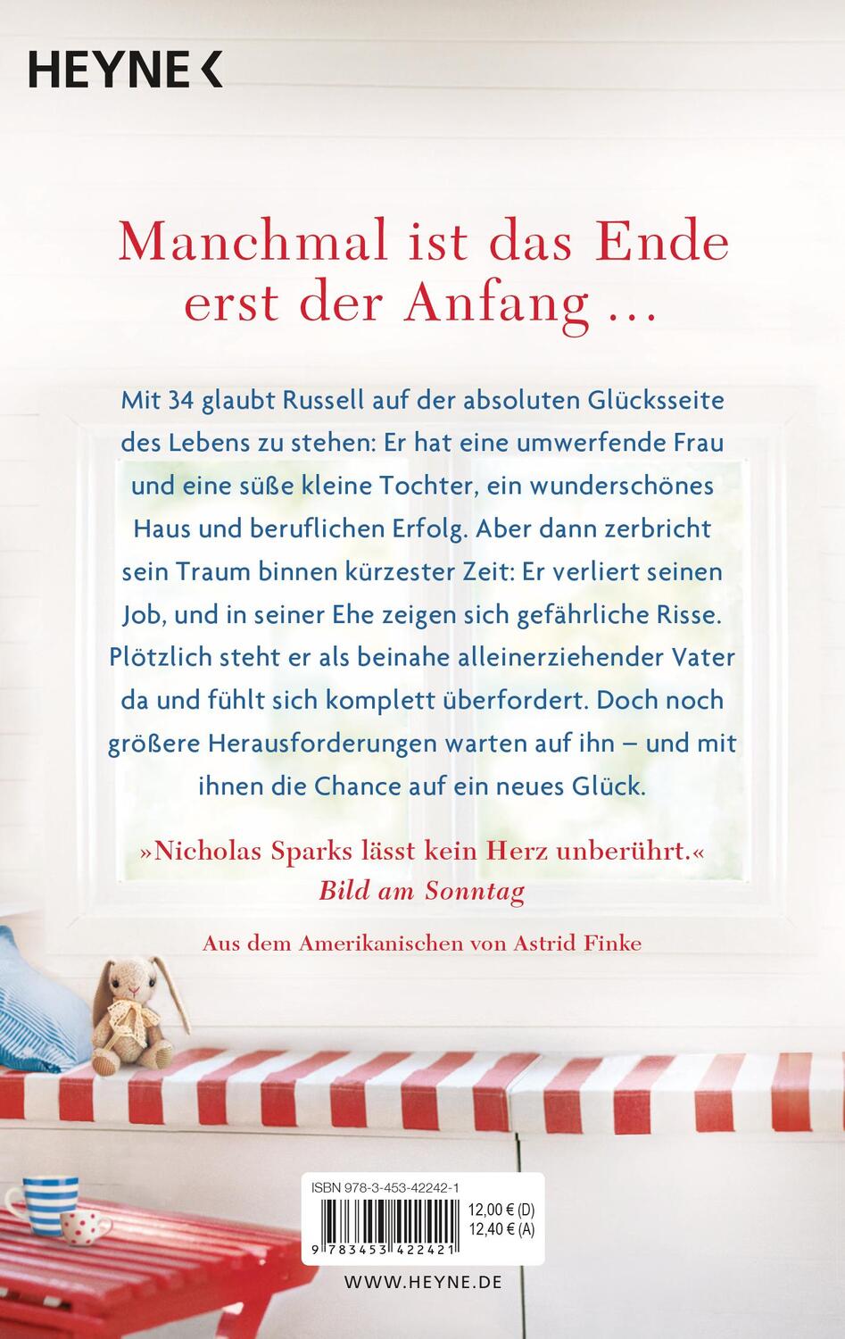 Bild: 9783453422421 | Seit du bei mir bist | Roman | Nicholas Sparks | Taschenbuch | 592 S.