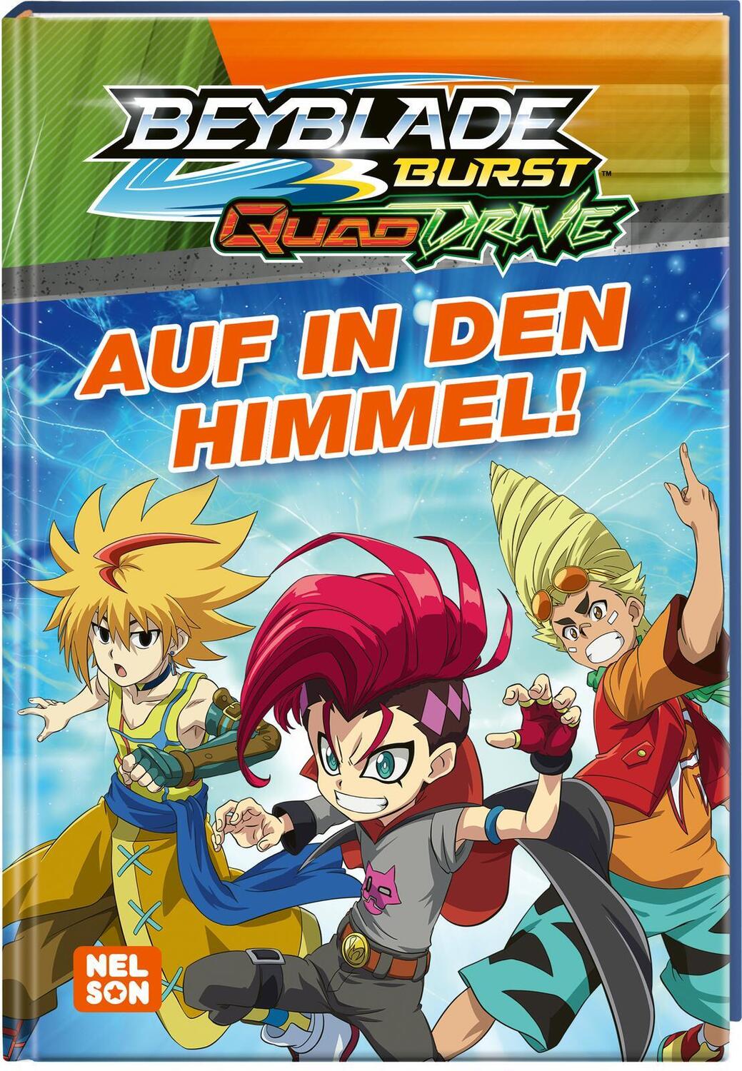 Cover: 9783845123493 | BEYBLADE BURST QUADDRIVE: Auf in den Himmel! | Buch | BEYBLADE BURST