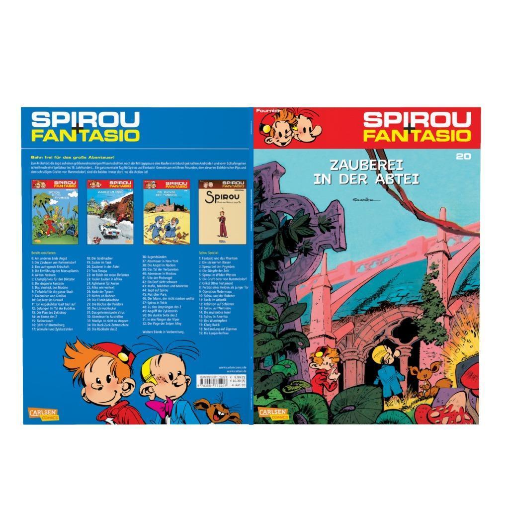 Bild: 9783551772206 | Spirou und Fantasio 20. Zauberei in der Abtei | (Neuedition) | Buch