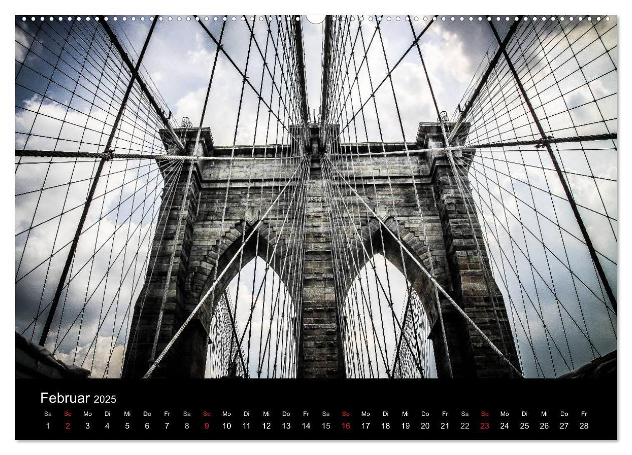 Bild: 9783435795352 | Brooklyn Bridge - New York City (Wandkalender 2025 DIN A2 quer),...