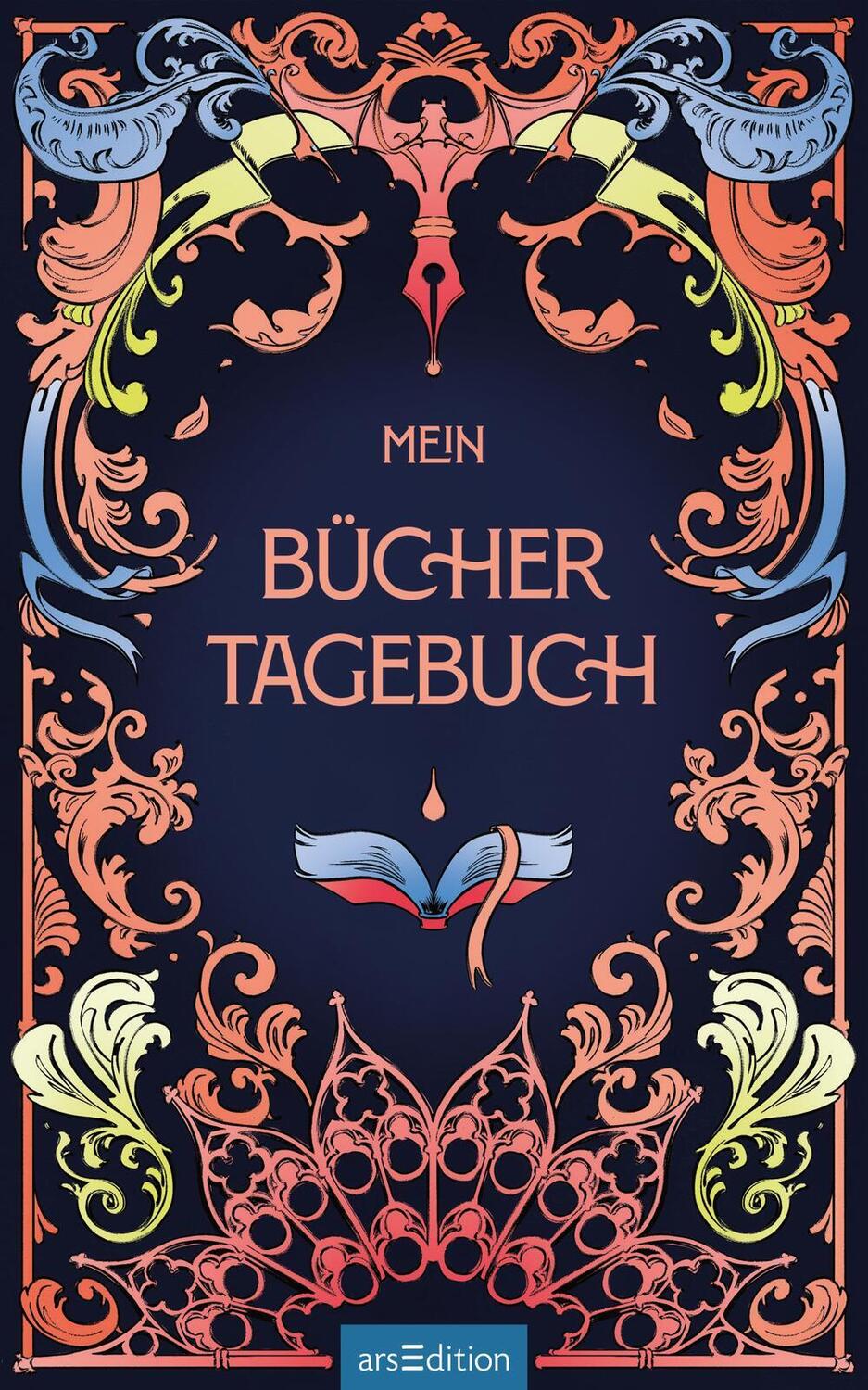 Bild: 4014489134978 | Mein Büchertagebuch | Buch | Hardcover mit Folienprägung | 128 S.